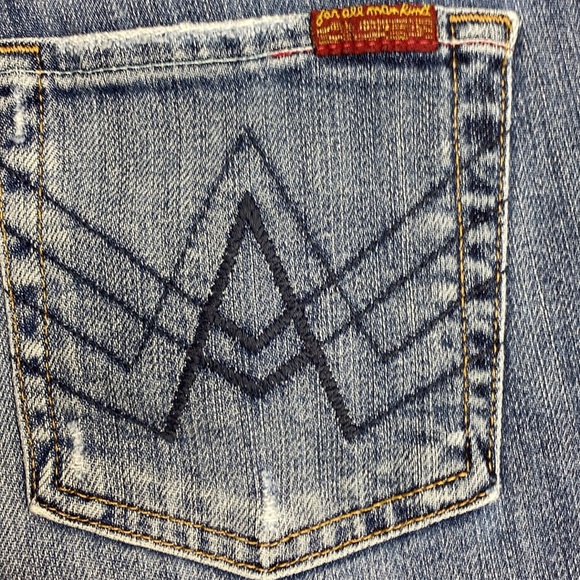 7 for all mankind A Pocket Blue jeans size 29 - Picture 7 of 11